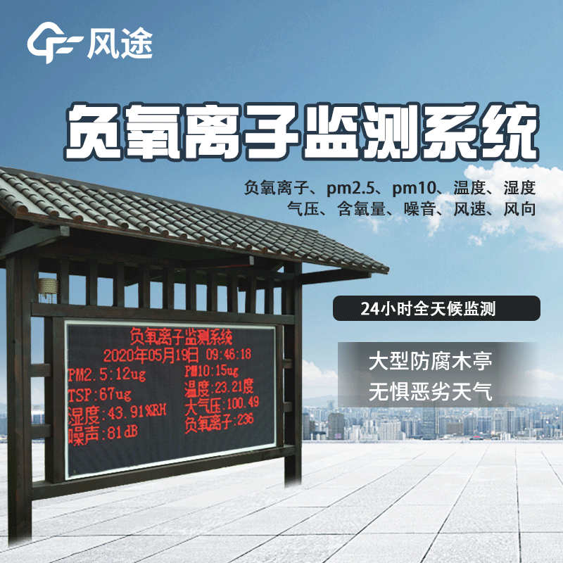 負氧離子在線(xiàn)監測系統簡(jiǎn)介